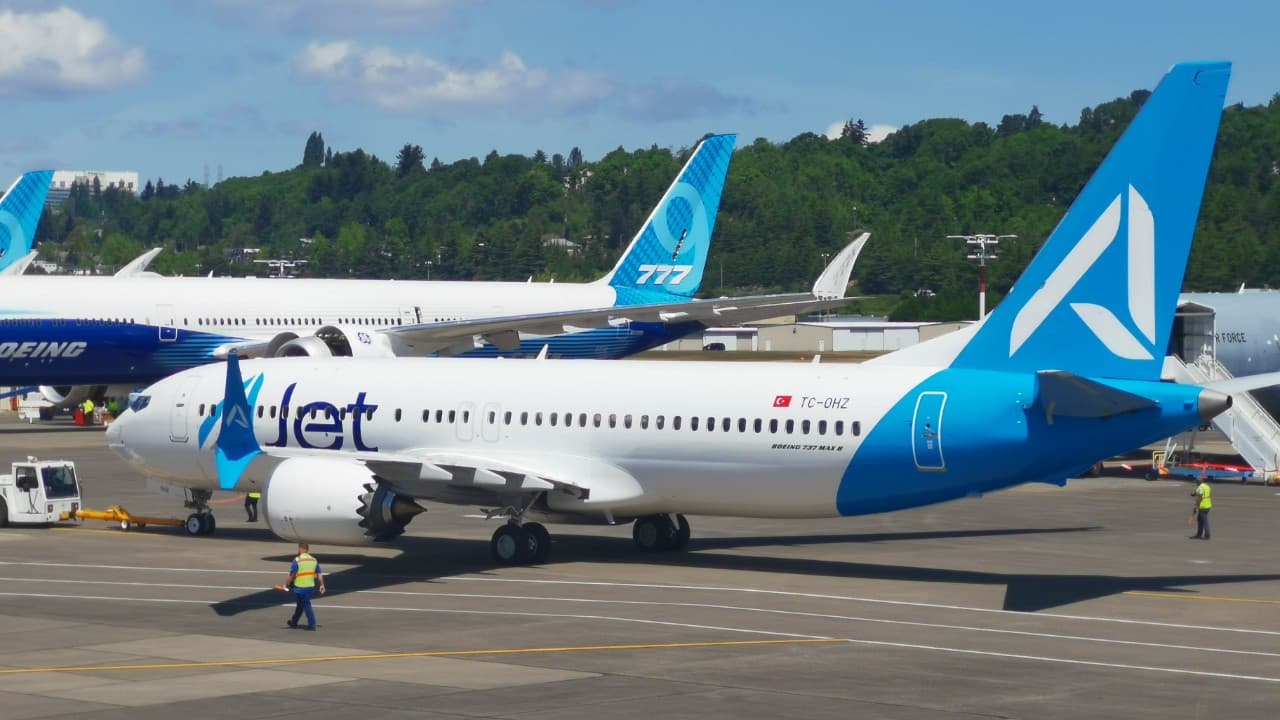 AJet filosuna 10 günde 4 yeni Boeing 737-8 MAX uçağı eklendi