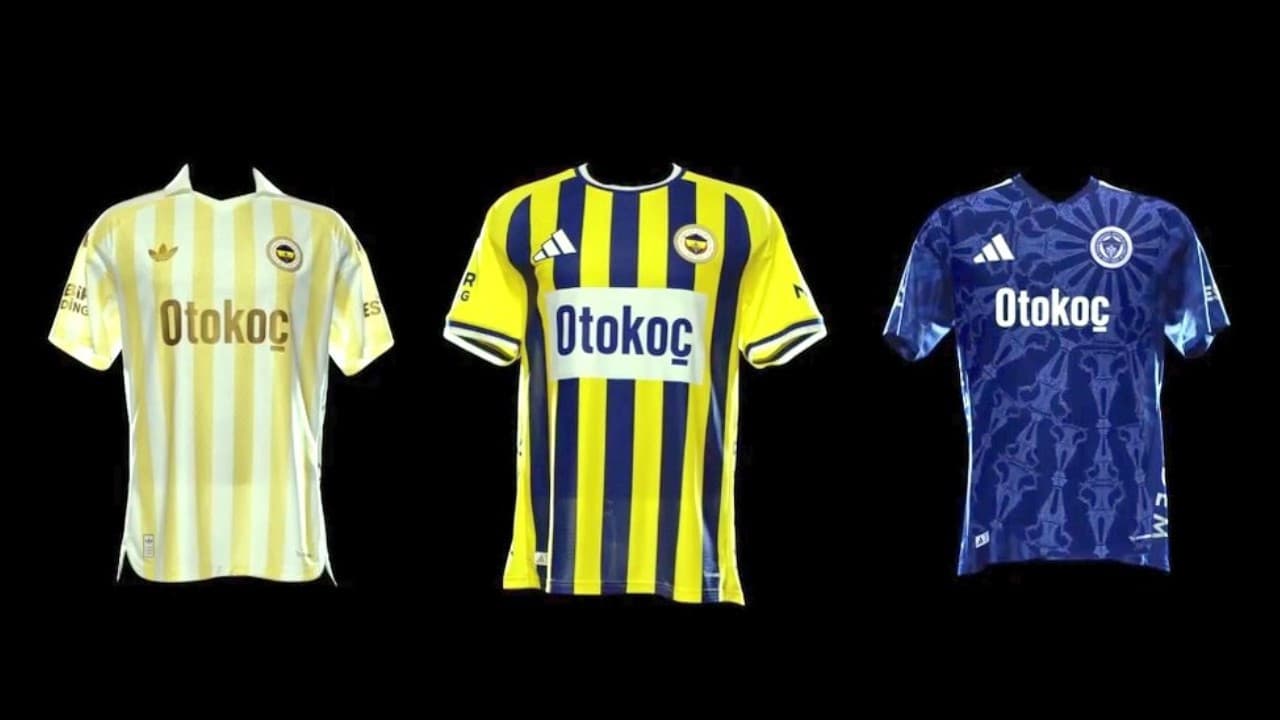 Fenerbahçe, 120. yılına özel formalarını tanıttı