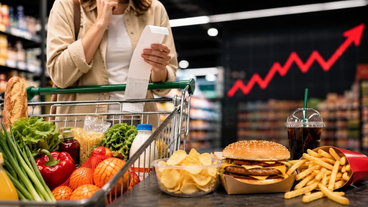 Enflasyon gıda sektörünü etkiliyor, tüketiciler fast food'u bırakıyor