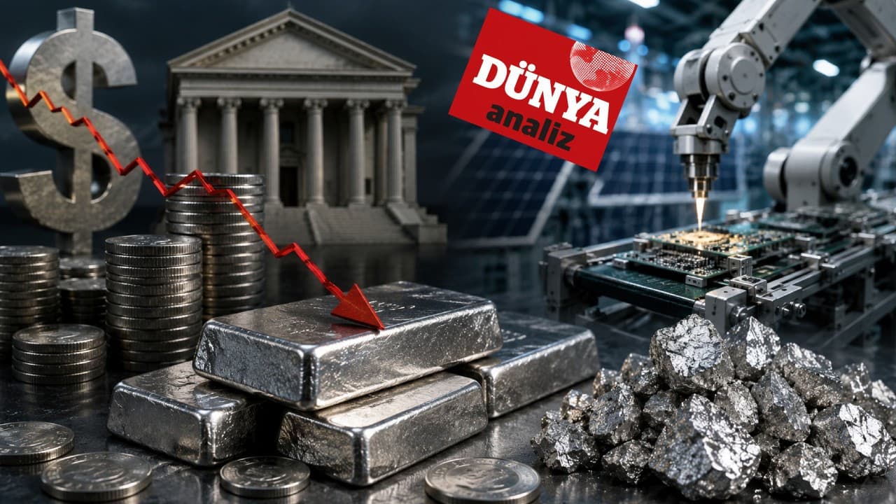Gümüş fiyatları güçlü dolar ve faiz baskısıyla zorlanıyor