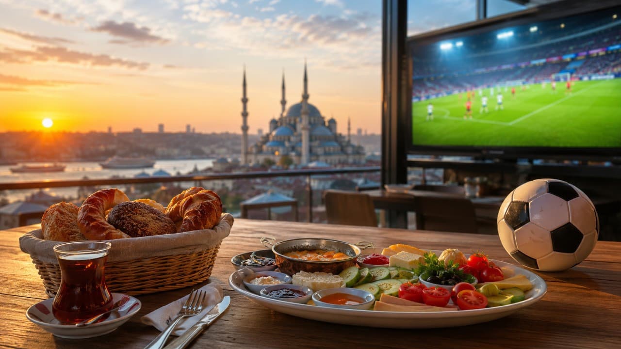 A Milli Takım'ın maçları sabah saatlerinde, esnaf hazırlık yapıyor