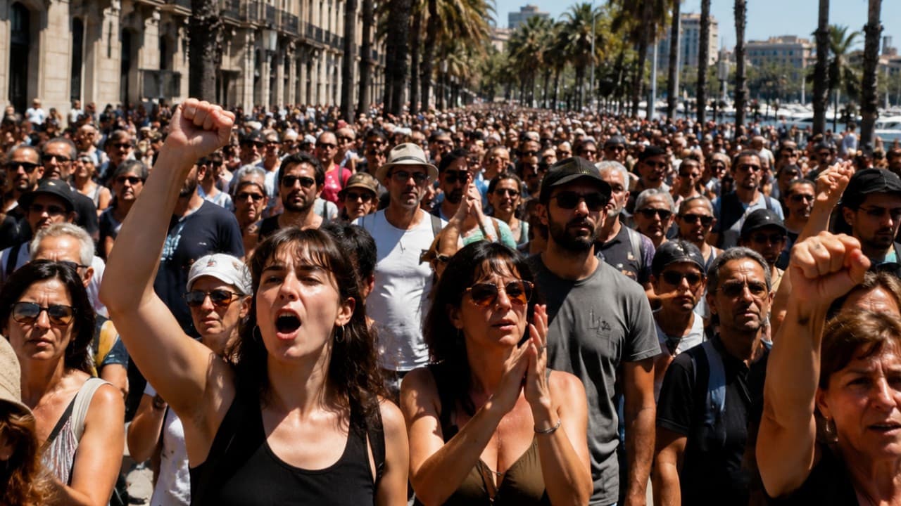 İspanya'da turizm karşıtı protestolar artıyor