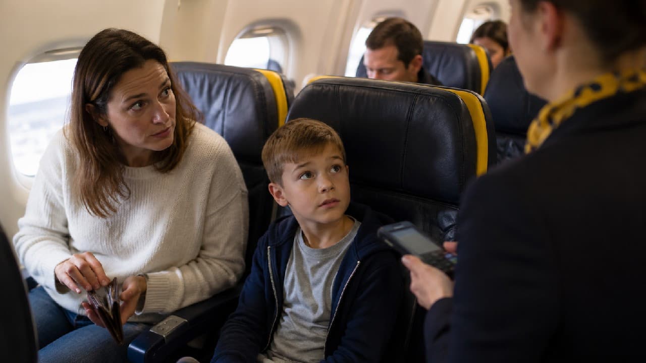 Ryanair, çocuklarıyla yan yana oturmak isteyen ebeveynlerden ücret talep ediyor