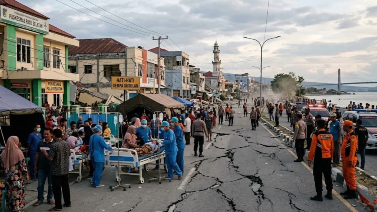 Endonezya'da 6,7 büyüklüğünde deprem meydana geldi