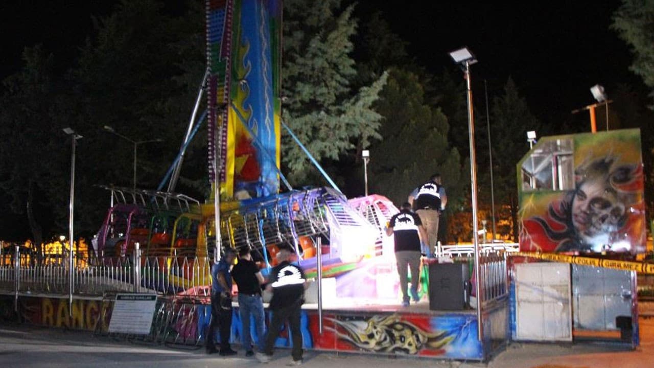 Amasya'daki lunapark kazasında genç hayatını kaybetti