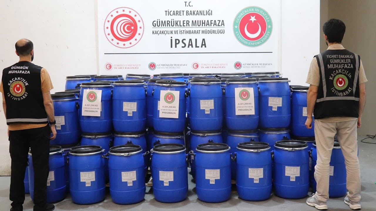 İpsala Gümrük Kapısı'nda 3 milyar liralık uyuşturucu ele geçirildi