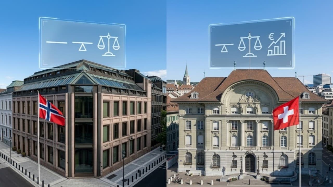 Norveç ve İsviçre merkez bankaları faiz oranlarını değiştirmedi