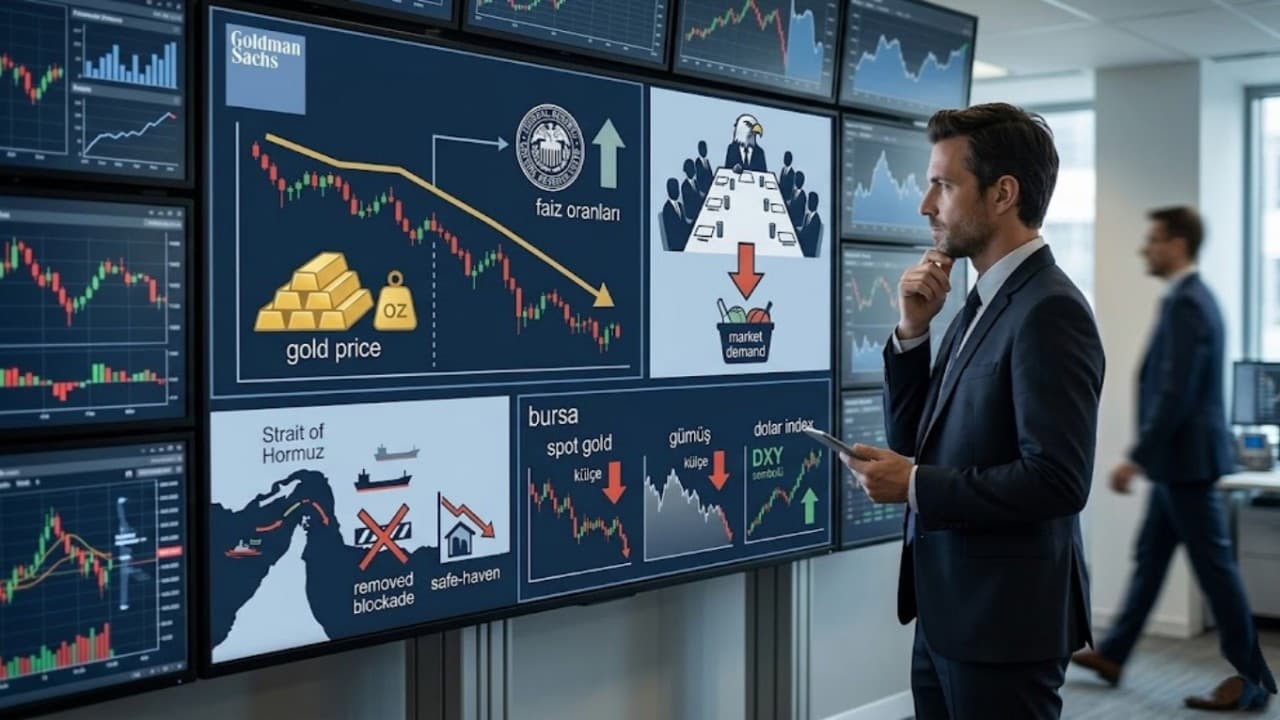 Goldman Sachs altın fiyat tahminini güncelledi