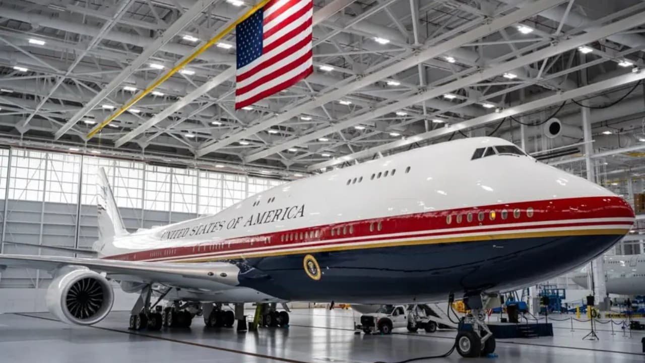 Trump'ın yeni Boeing 747-8 uçağı Türkiye'ye ilk uçuşunu yapabilir