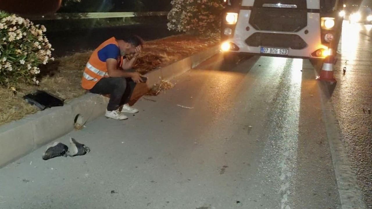 YKS'ye giden baba kaza sonucu hayatını kaybetti
