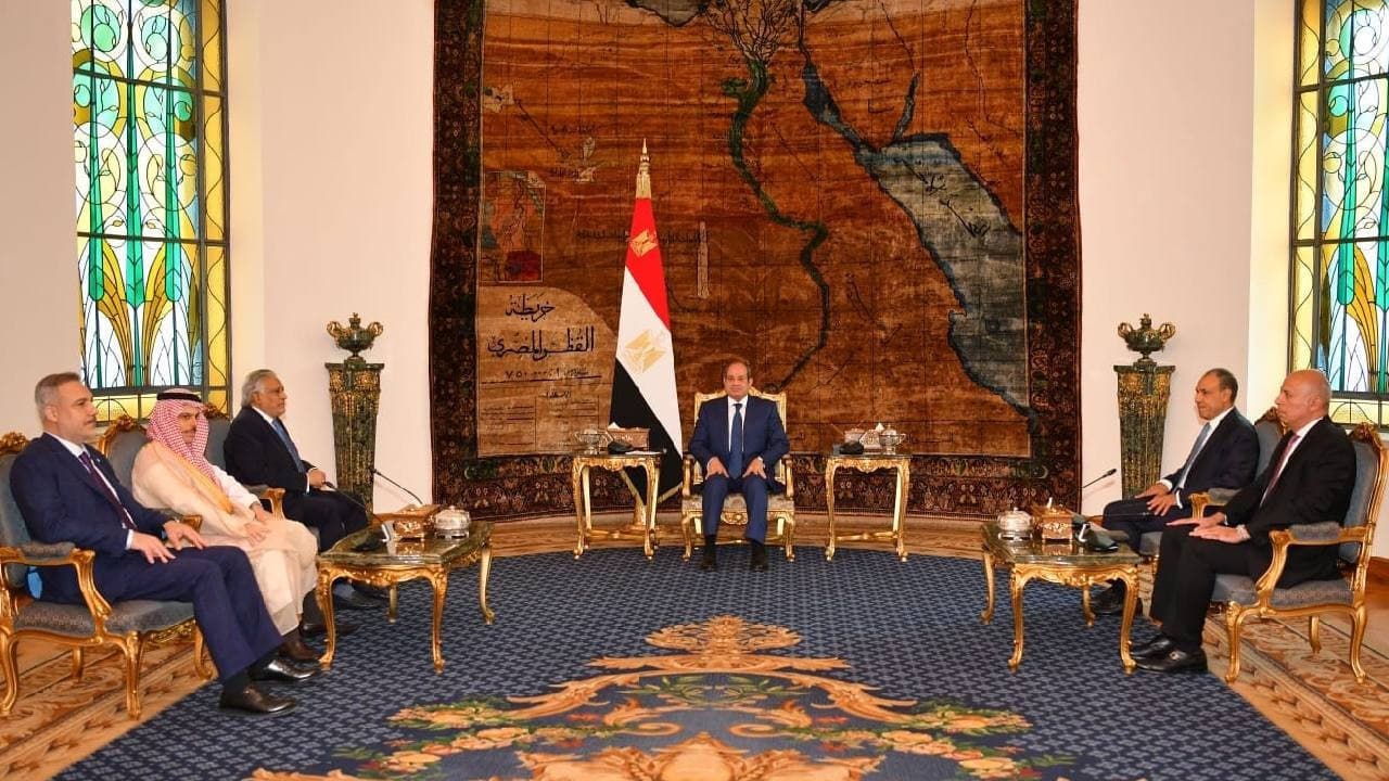 Bakan Fidan, Mısır Cumhurbaşkanı es-Sisi ile Kahire'de görüştü