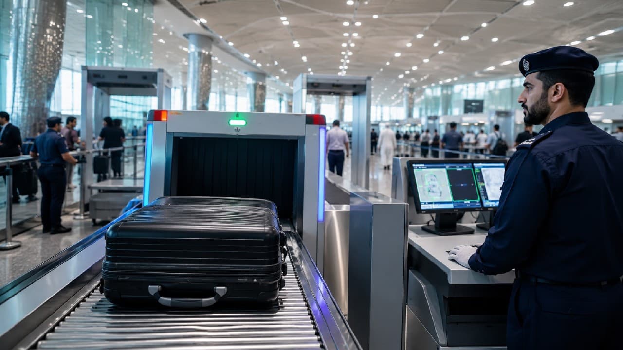 Dubai Havalimanı'nda bagaj kontrol süresi 7 saniyeye indi