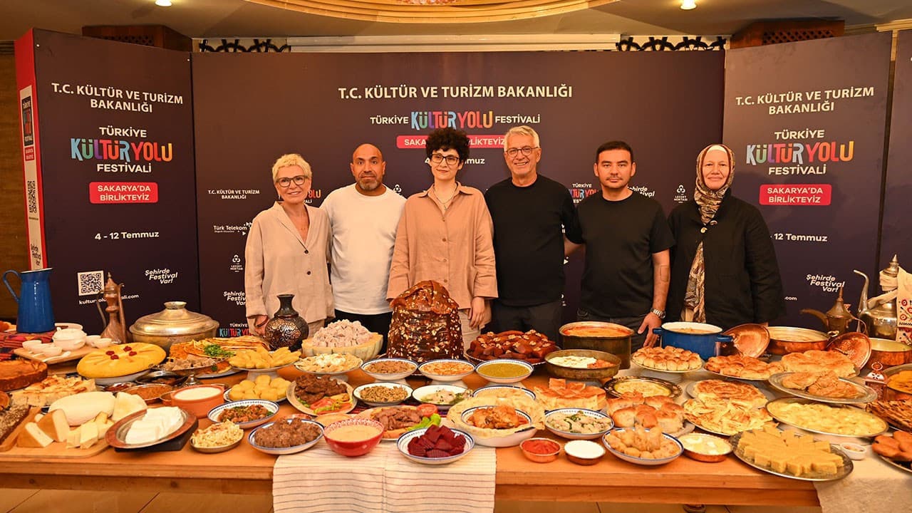 Sakarya Kültür Yolu Festivali, mutfak lezzetlerini tanıttı