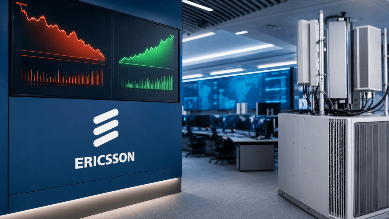 Ericsson'un satışları düştü, marjı güçlü kaldı