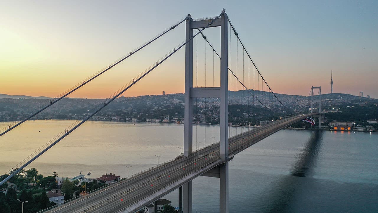 15 Temmuz Şehitler Köprüsü, etkinlikler nedeniyle trafiğe kapatıldı