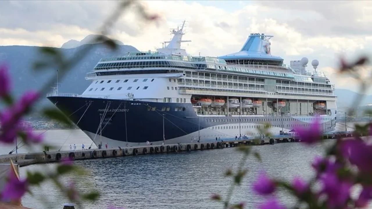 Kruvaziyer turizminde Türkiye'ye 756 bin yolcu geldi