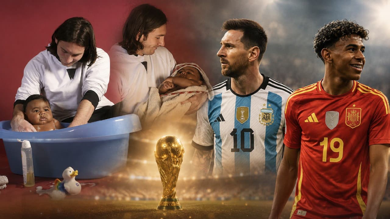 Messi'nin bebekle çekilen fotoğrafı 19 yıl sonra yeniden gündemde