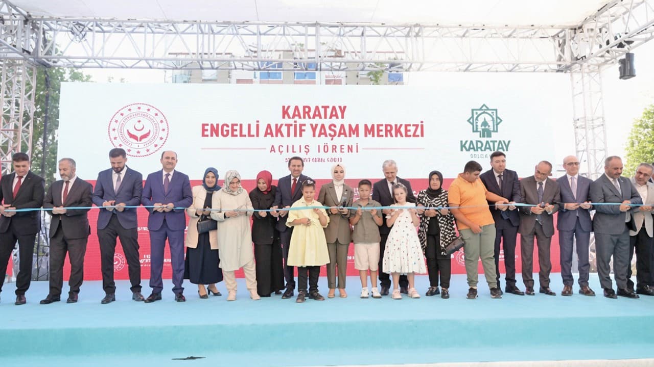 Karatay'da engelli bireyler için 300 milyon TL'lik yaşam merkezi açıldı