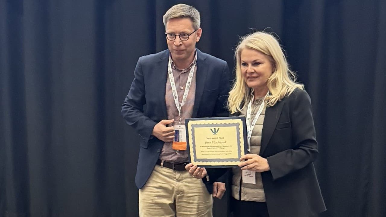 Prof. Dr. Deniz Ülke Kaynak, önemli bir ödül aldı