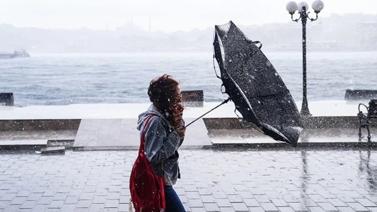 Meteoroloji'den yağış ve rüzgar uyarısı, sıcaklıklar düşüyor