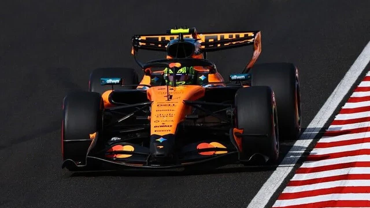 Lando Norris, Macaristan Grand Prix'sini kazandı
