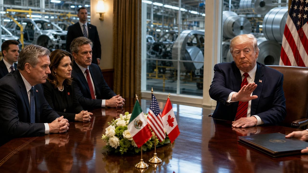Trump, Kuzey Amerika ticaret anlaşmasını güncellemeyecek