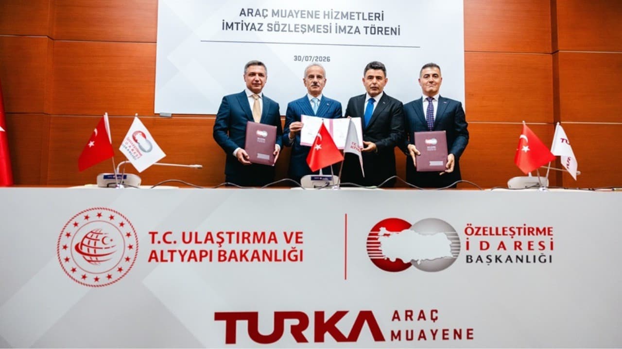 Türkiye'de araç muayenesi için 3 milyar dolarlık yatırım yapılacak