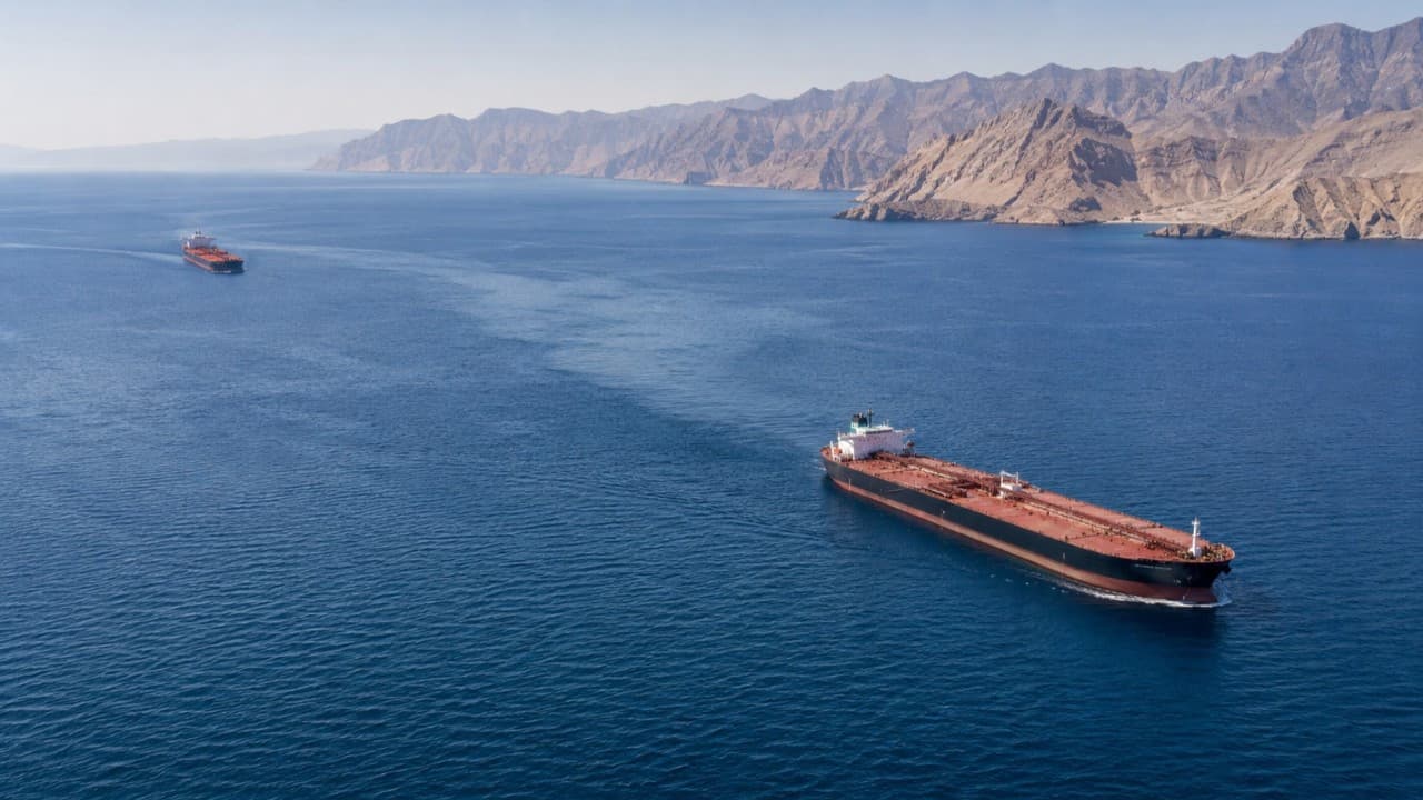 Hürmüz Boğazı'ndaki tanker trafiği yarı yarıya azaldı