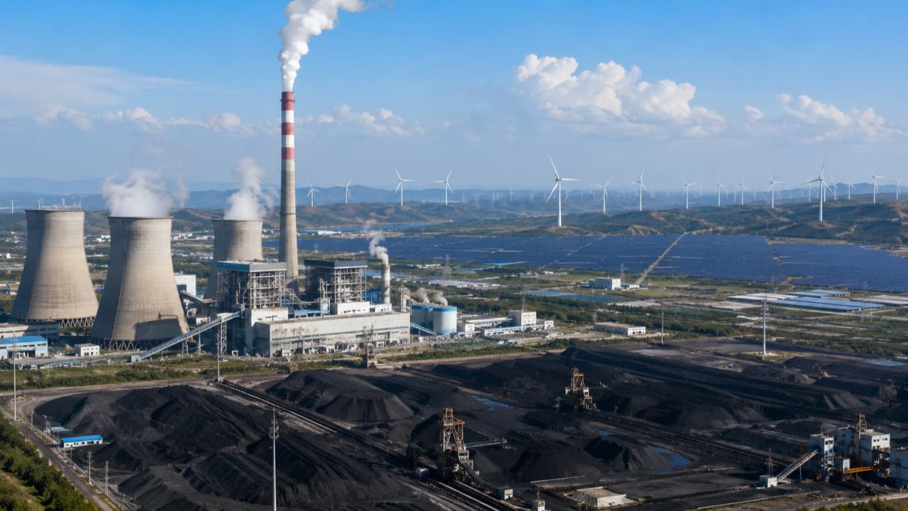 Çin'in elektrik üretiminde kömürün rolü azaldı