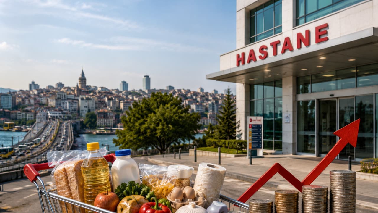 İstanbul'da fiyat artışları hızlandı, sağlıkta önemli yükseliş
