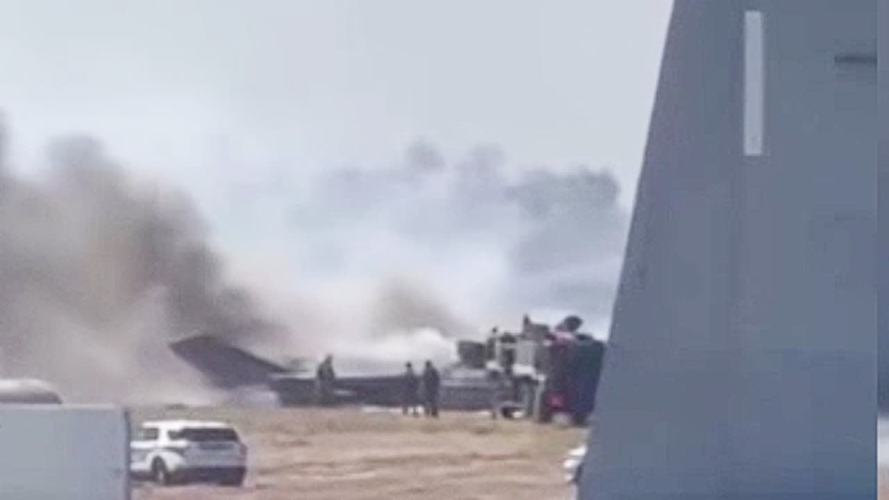 California'da F-35B savaş uçağı düştü