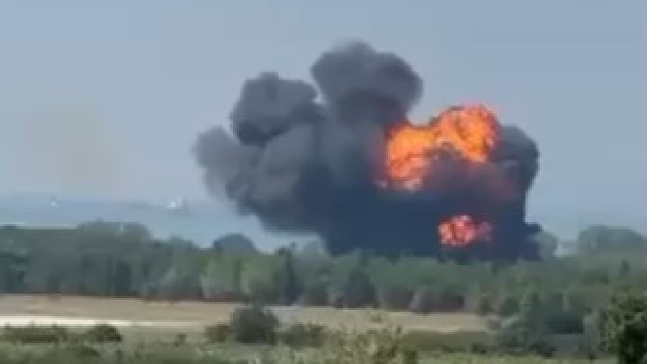 Yalova'da eğitim uçağı kaza yaptı
