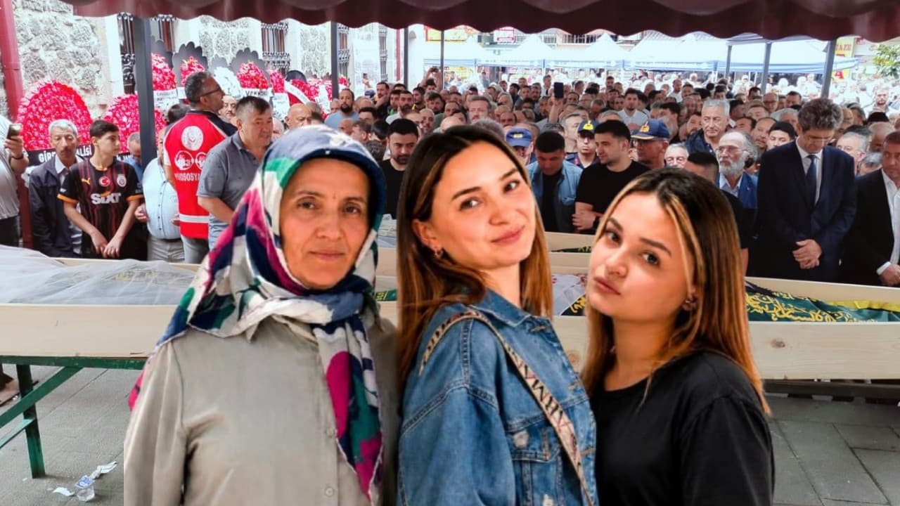 Giresun'da selde boğulan anne ve iki kızı defnedildi
