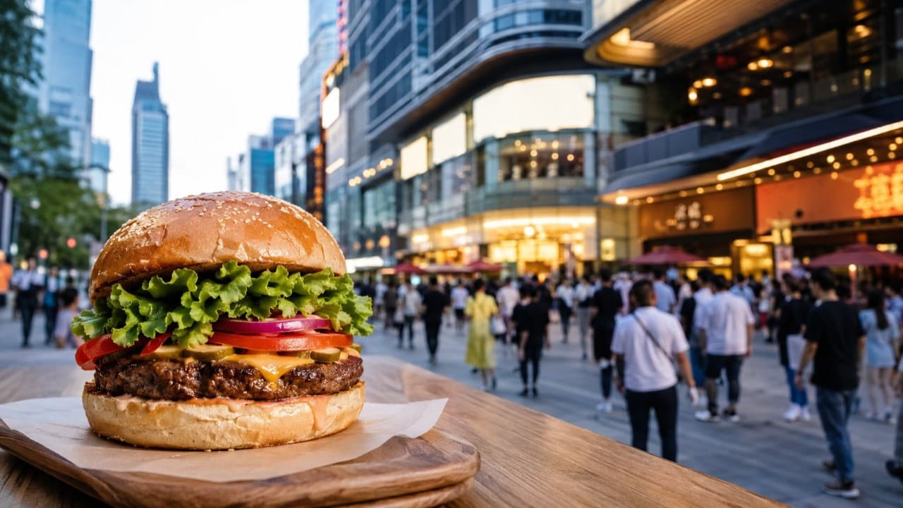 Çin'de fast-food pazarında burger rekabeti artıyor