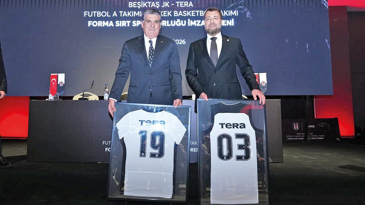 Beşiktaş, Tera Holding ile forma sponsorluğu anlaşması imzaladı