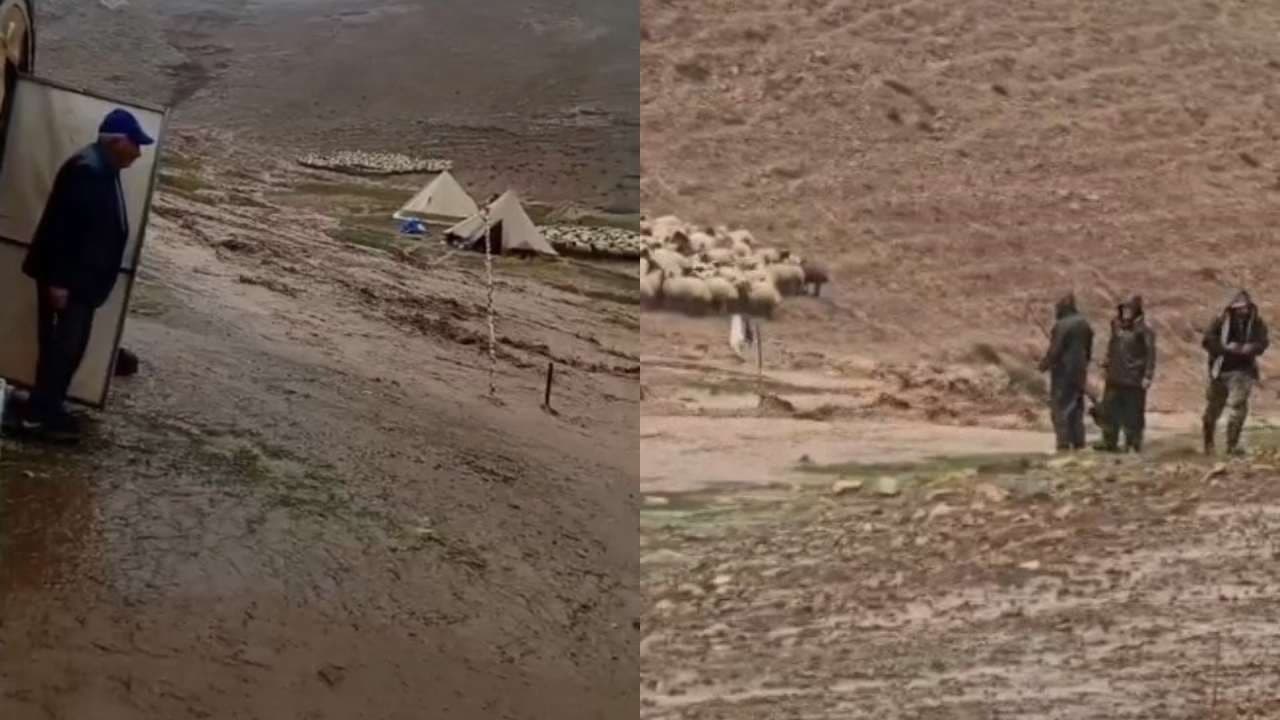 Tunceli'de küçükbaş hayvan üreticilerini etkileyen sel felaketi