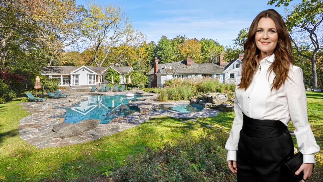 Drew Barrymore, tarihi malikanesini 4,5 milyon dolara sattı
