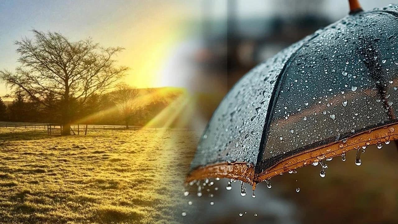 Yağmur geliyor, sıcaklıklar sabit kalacak: Hava durumu raporu