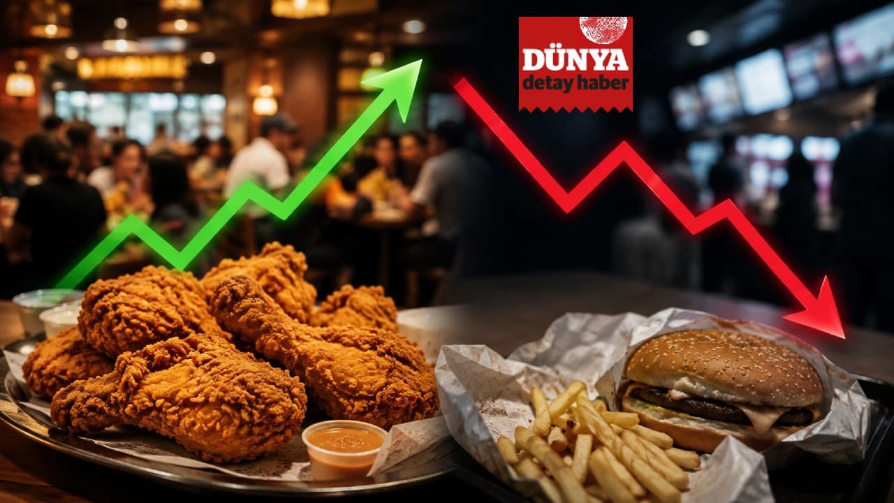 Fast food sektöründe tavuk restoranları büyüyor, hamburgerler geriliyor
