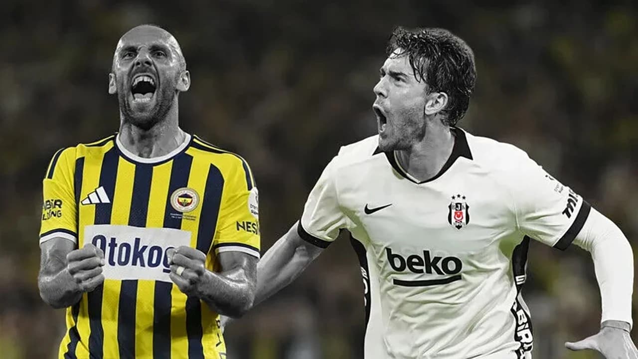 Fenerbahçe ve Beşiktaş'ın ilk 11'leri açıklandı