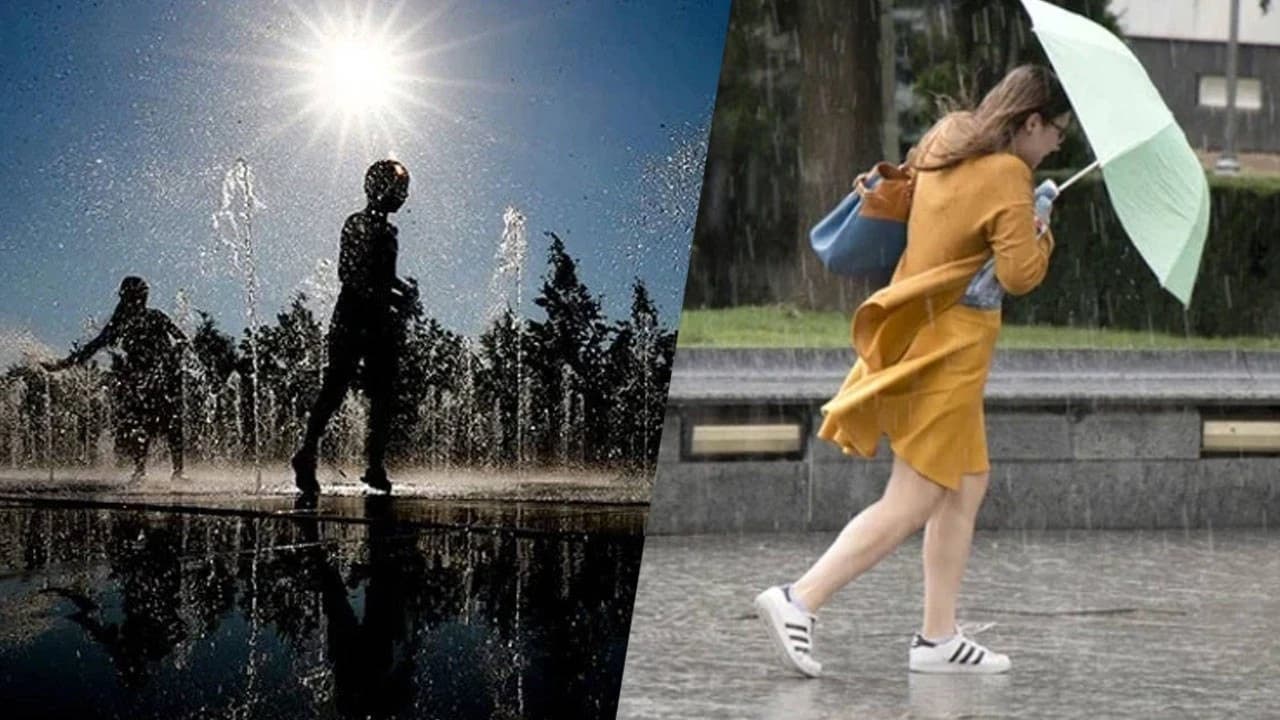 Meteoroloji'den hava durumu uyarısı: Sağanak ve yüksek sıcaklıklar bekleniyor