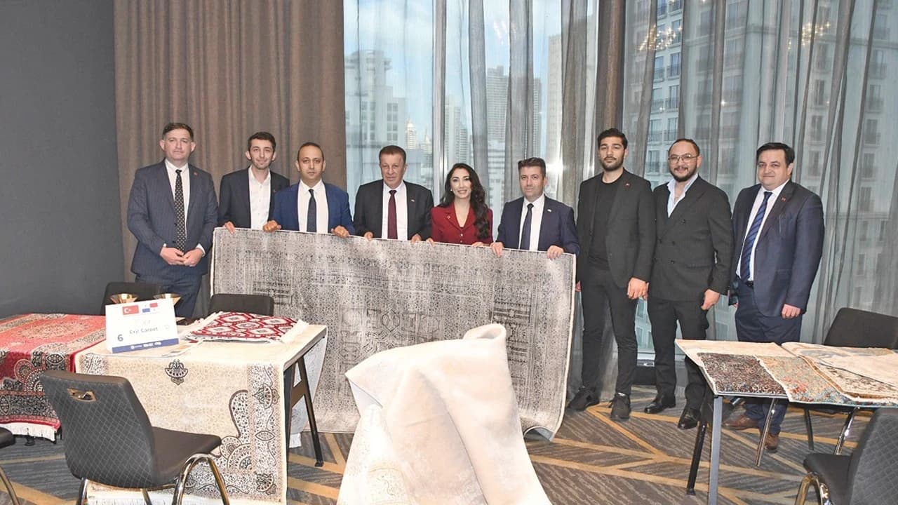 Gaziantep halıcıları Latin Amerika pazarına açılıyor