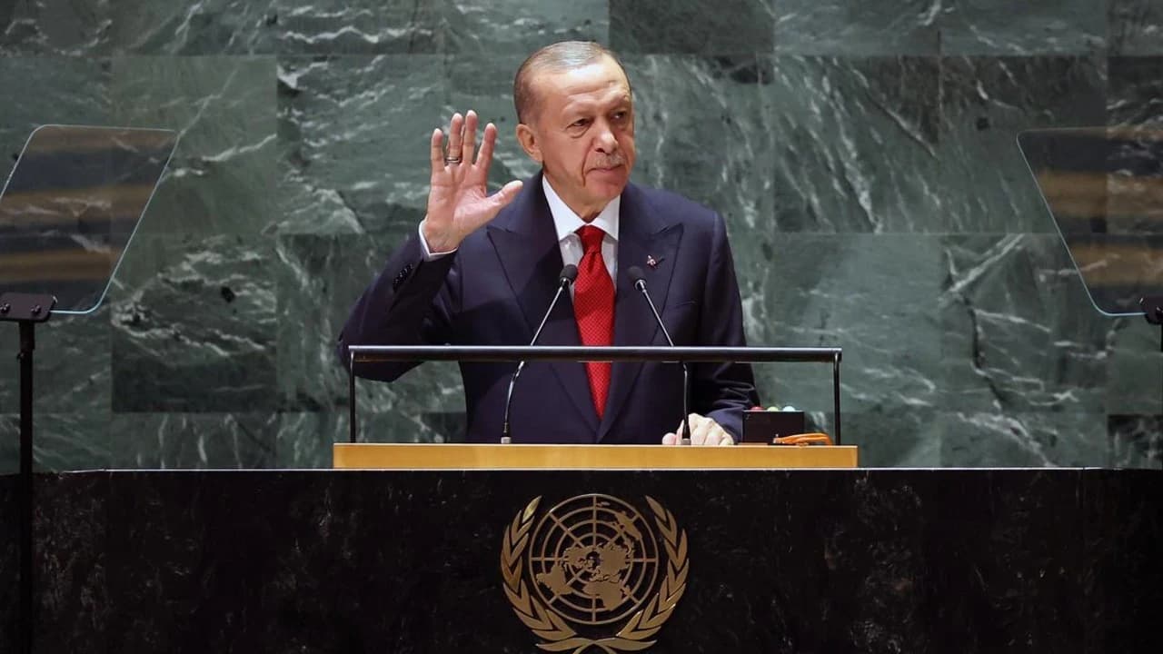 Erdoğan, BM Genel Kurulu'nda dünya gündemini değerlendiriyor