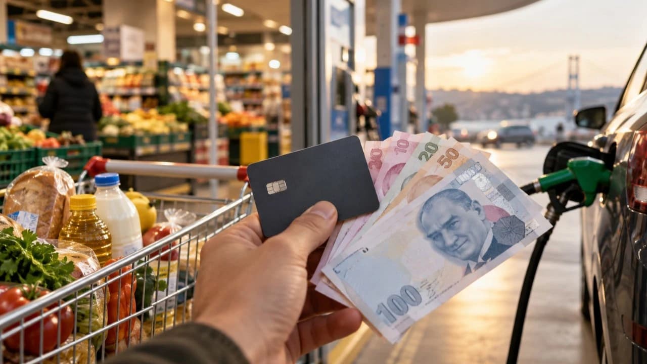 Kart harcamalarında akaryakıt ve market öne çıktı, yeme-içme azaldı