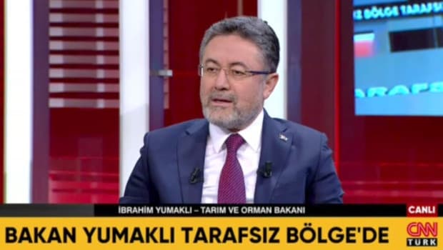 Tarım ve Orman Bakanı İbrahim Yumaklı, CNN Türk'te soruları yanıtlıyor