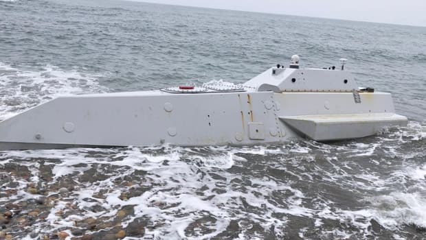 Ordu'da sahilde insansız deniz aracı bulundu