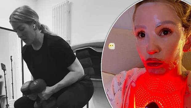 Ünlü şarkıcıyı albüm telaşı sardı… Doğumdan üç hafta sonra spor salonuna döndü!