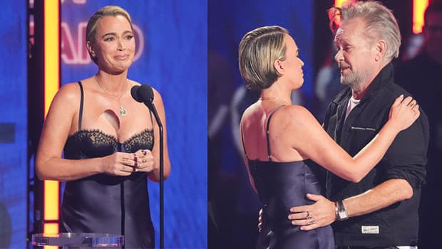 Baba kız sahnede ağladılar, herkesi de ağlattılar… ‘Ben kanser olduğumda baş ucumdan ayrılmadı, hayatımı o kurtardı!’