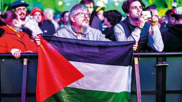 Eurovision'da İsrail'e yönelik protestolar başladı