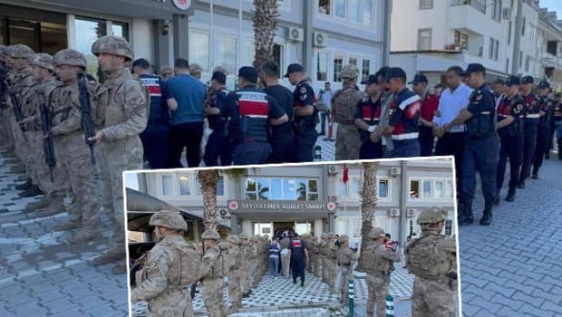 Daltonlar çetesi operasyonunda 10 kişi tutuklandı